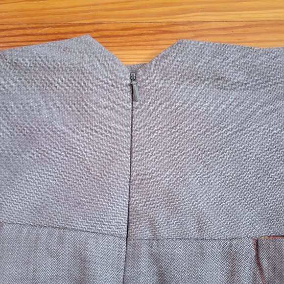 Matilda Jane L Gray Zippered Skirt Pockets Modest HARRIET You and Me - Picture 8 of 10
